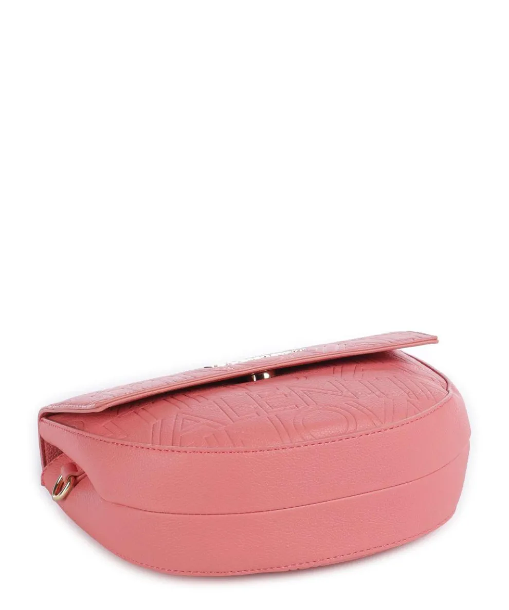 Pansy Crossbody bag imitation leather coral