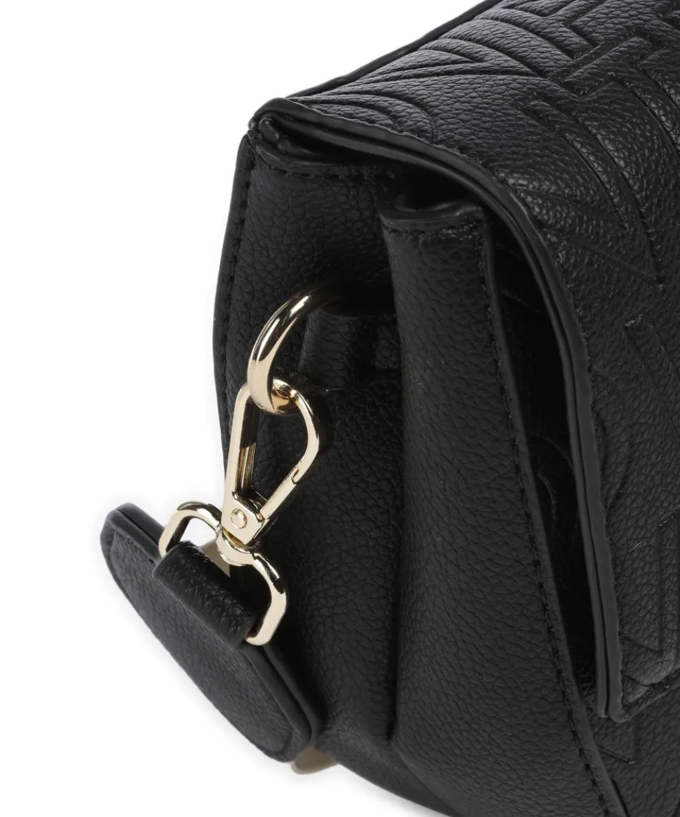 Pansy Crossbody bag imitation leather black