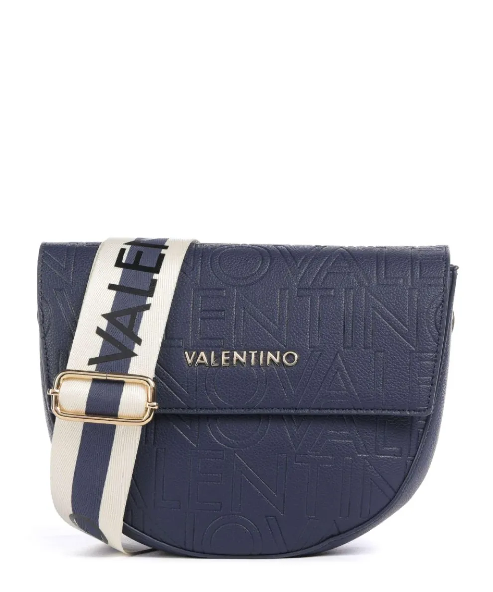 Pansy Crossbody bag imitation leather dark blue