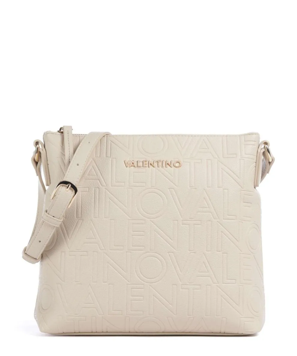 Pansy Crossbody bag imitation leather ivory
