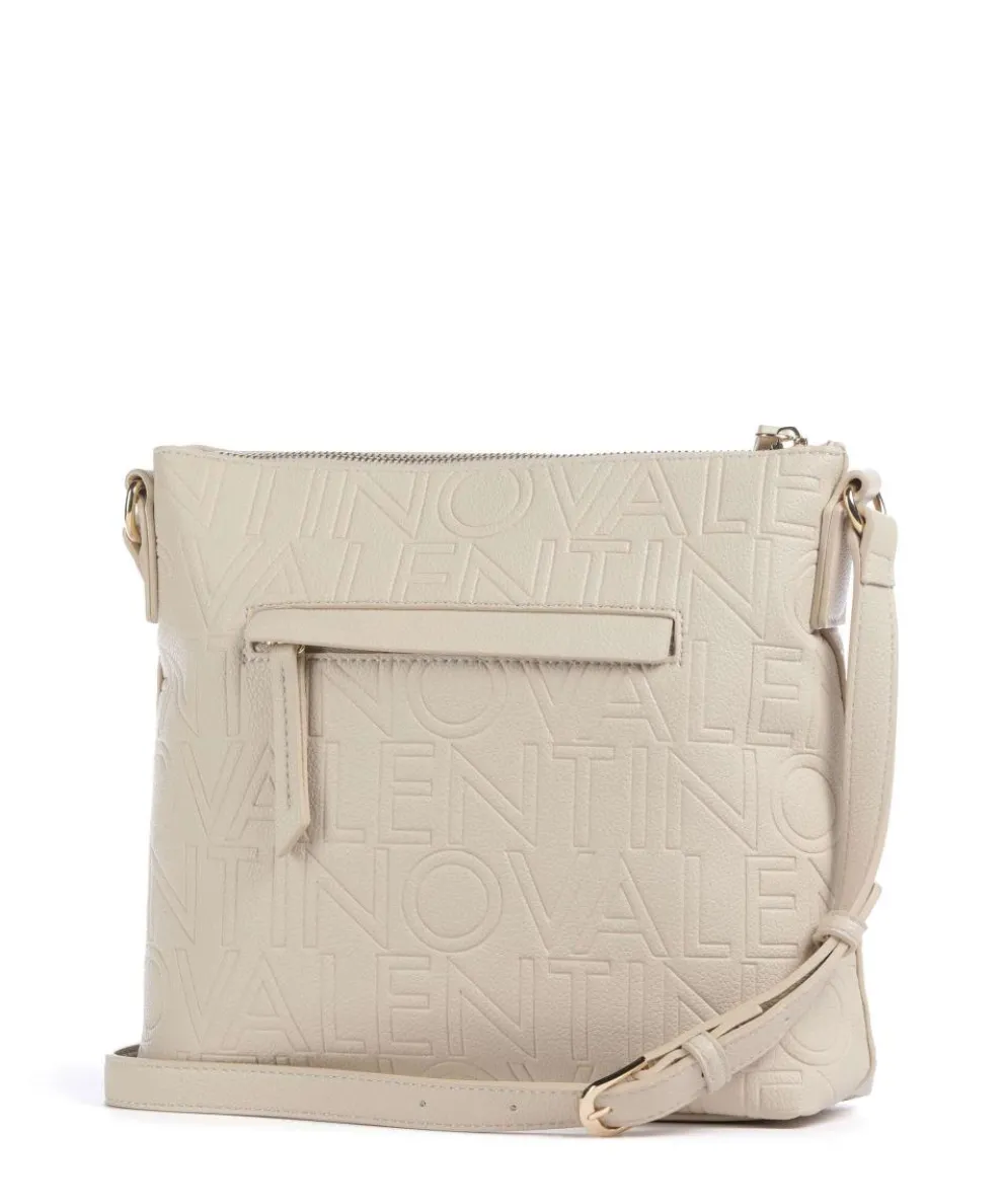 Pansy Crossbody bag imitation leather ivory