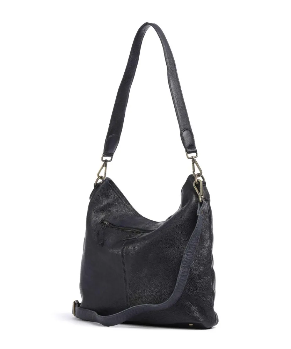 Paoliweg 2 Shoulder bag grained leather navy