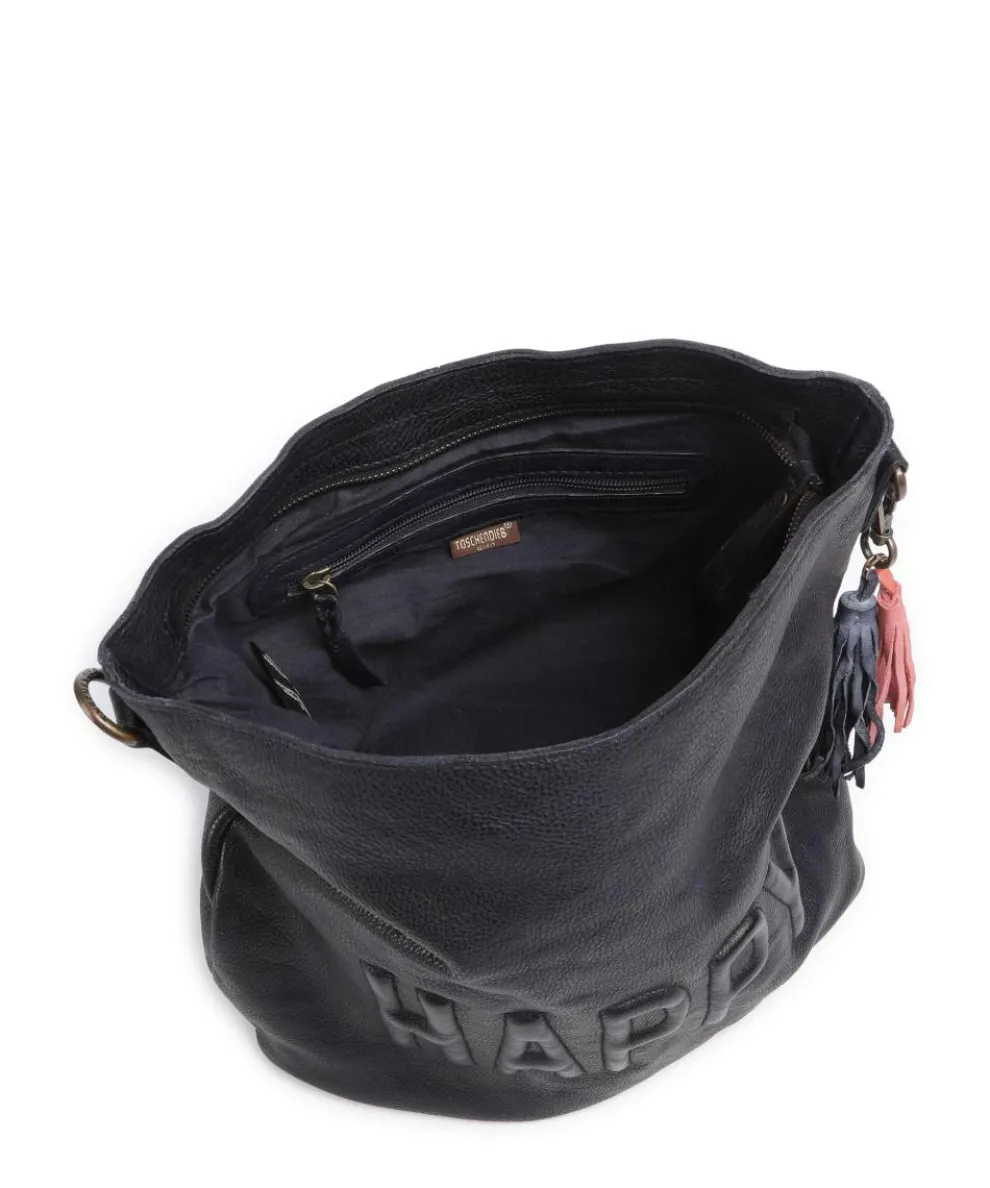 Paoliweg 2 Shoulder bag grained leather navy