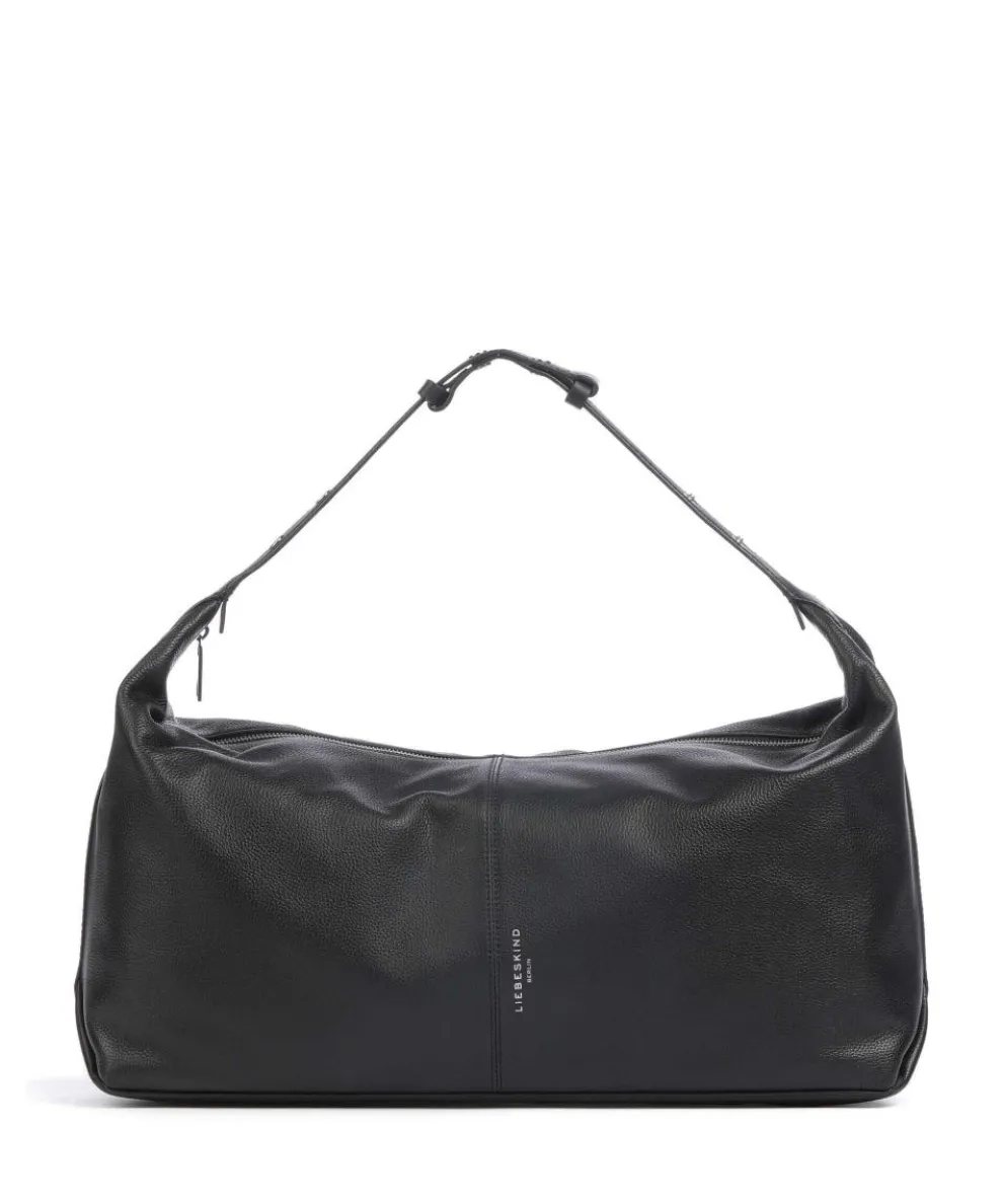 Paris 4 Small Pebble L Weekend bag grained leather black
