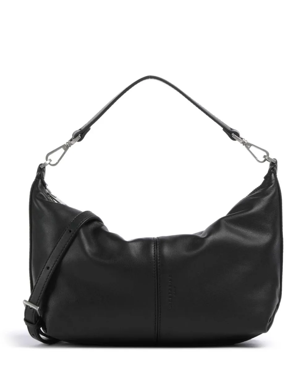 Paris Sheep Natural Shoulder bag sheepskin leather black
