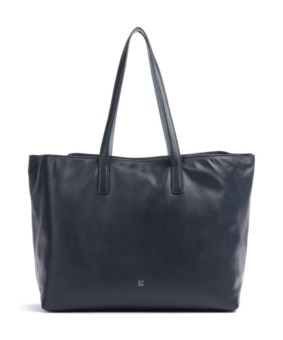Pauline Tote bag softly grained calfskin navy