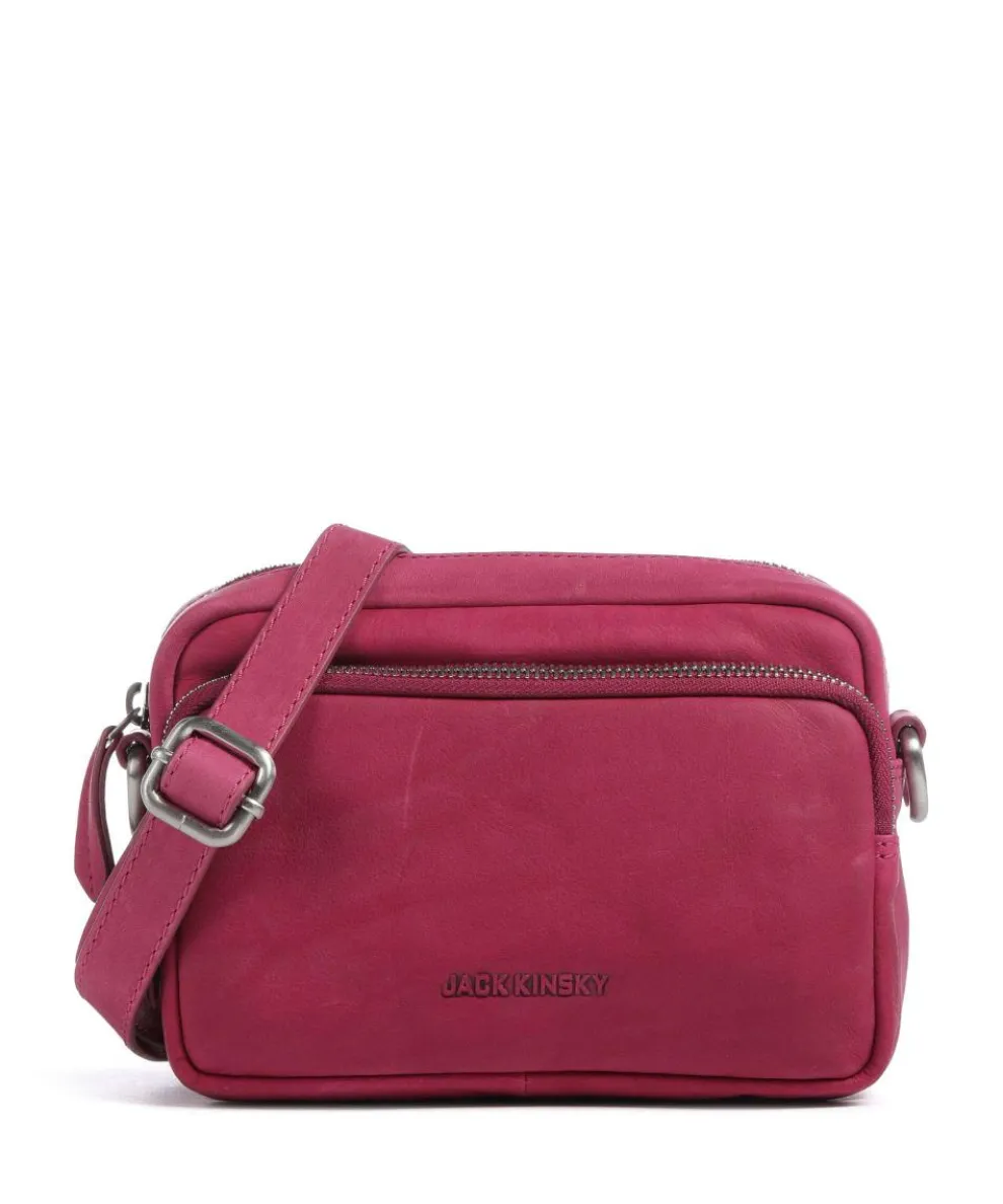 Aruba 1 Crossbody bag fine grain leather pink