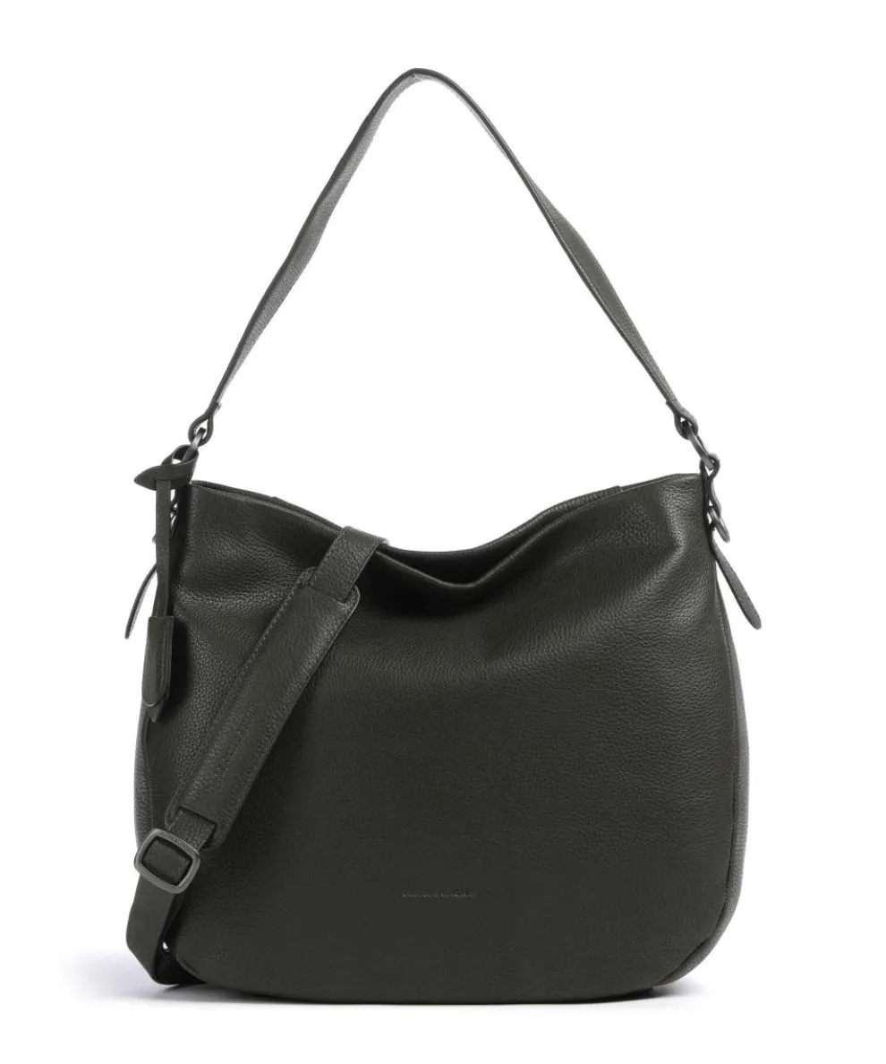 Philocalists Darling Hobo bag grained leather khaki