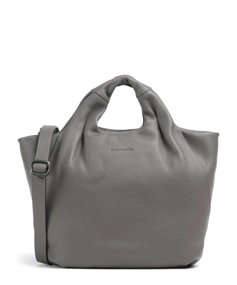 Philocalists Dearie Handbag grained leather grey