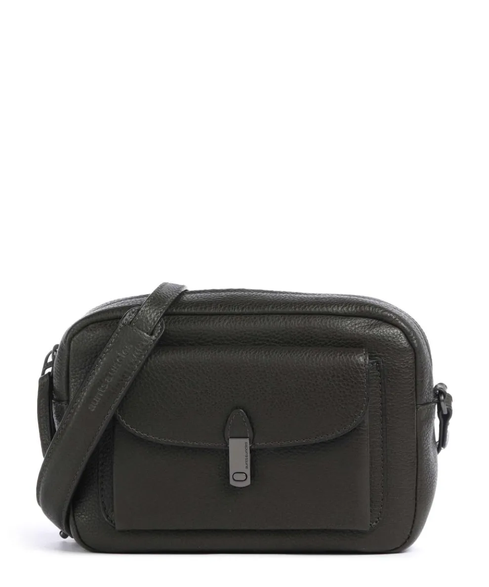Philocalists Posh Crossbody bag grained leather khaki