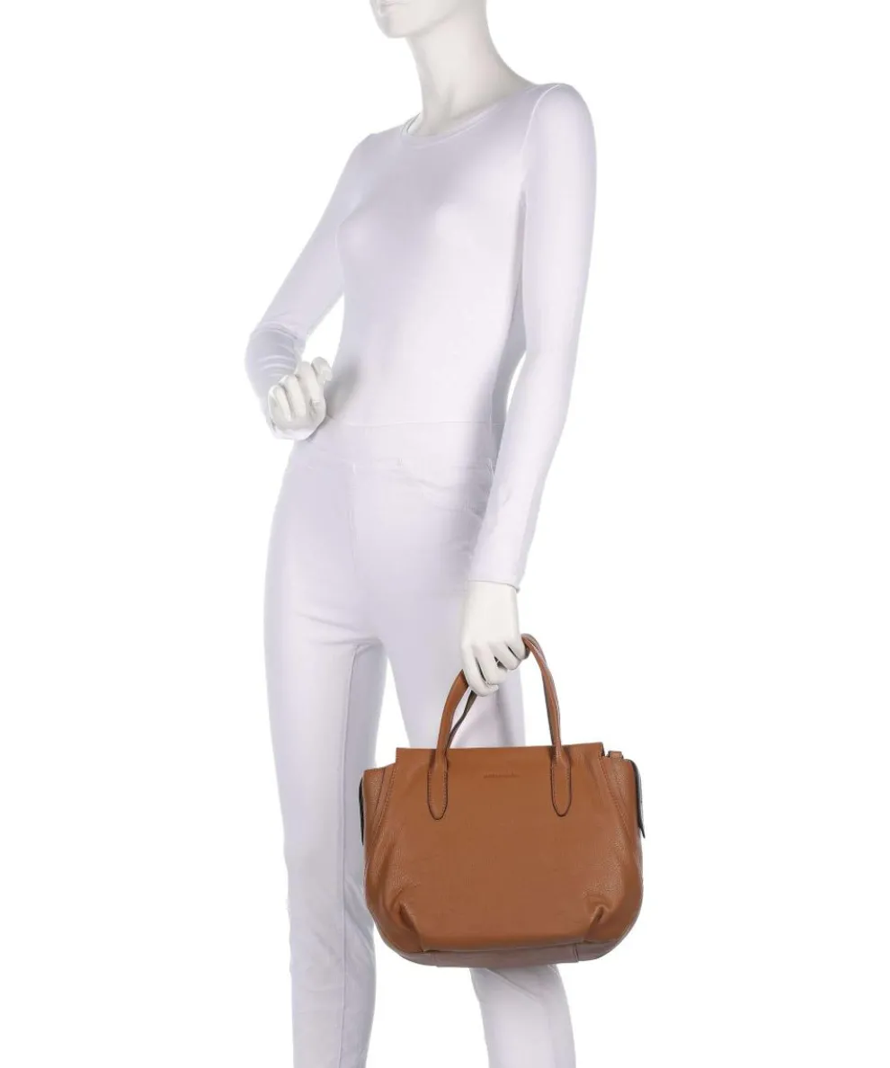 Philocalists Precious Handbag grained cow leather cognac