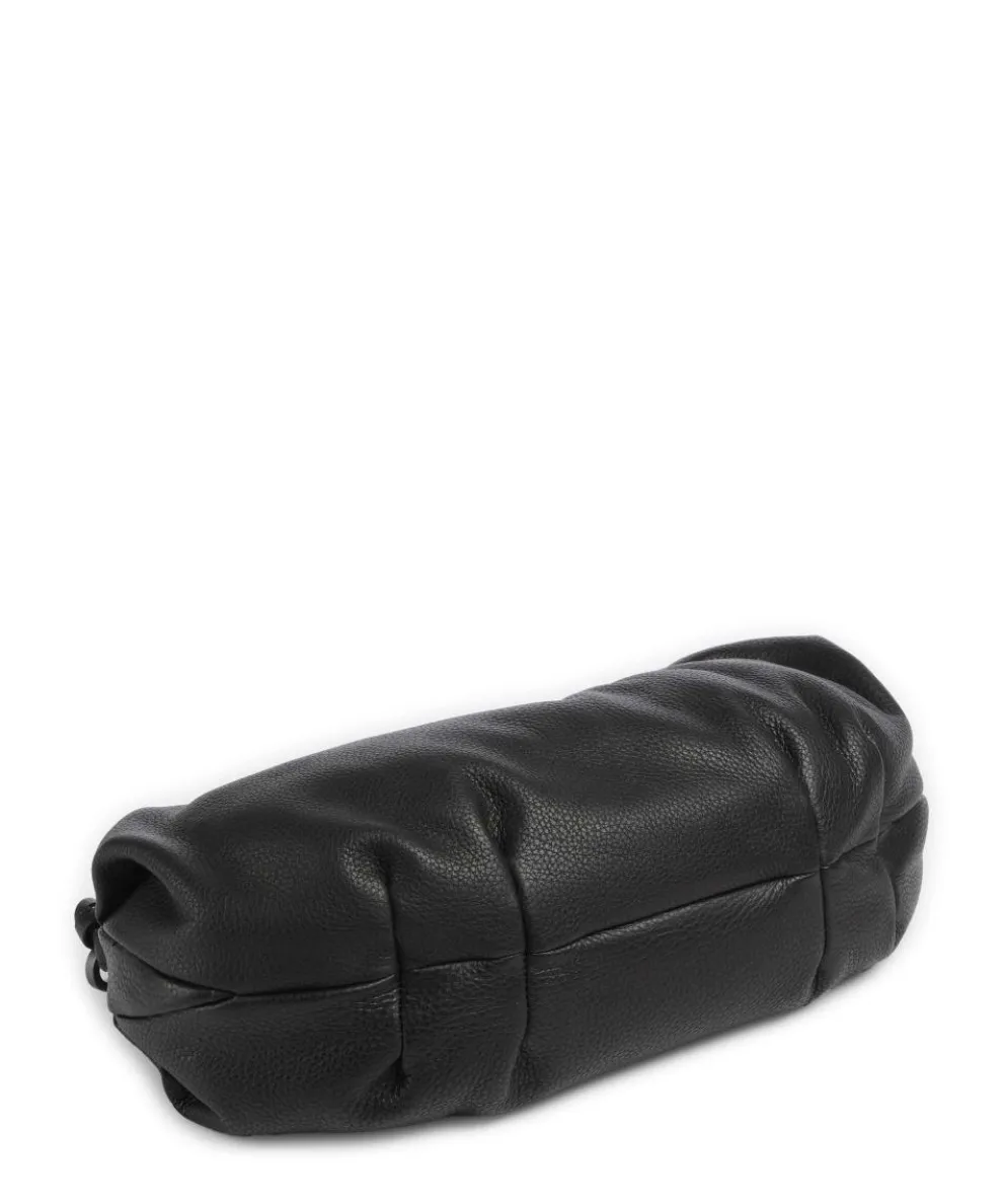 Philocalists Sparkle Hobo bag grained leather black