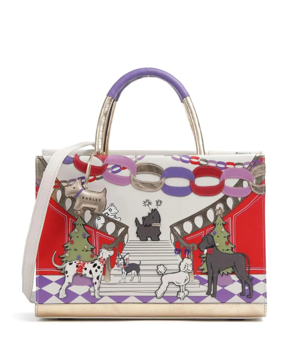 Picture Party Pals Handbag fine grain cow leather ivory