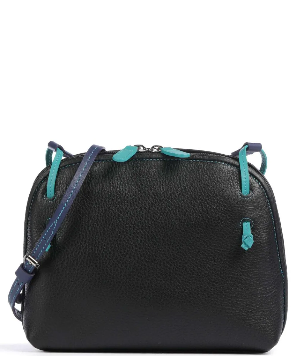 Pienza Crossbody bag grained leather black