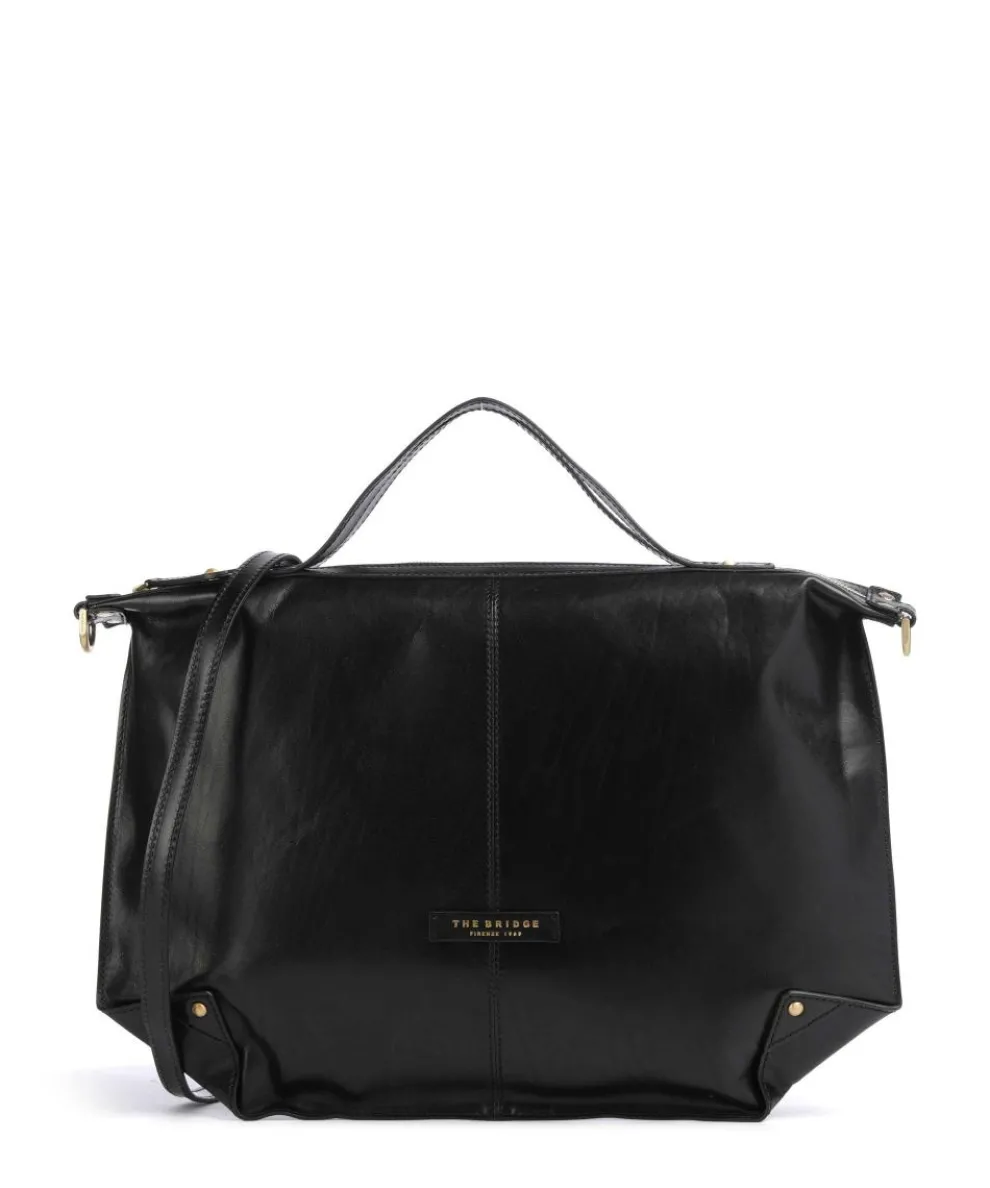 Unica Handbag fine grain cow leather black