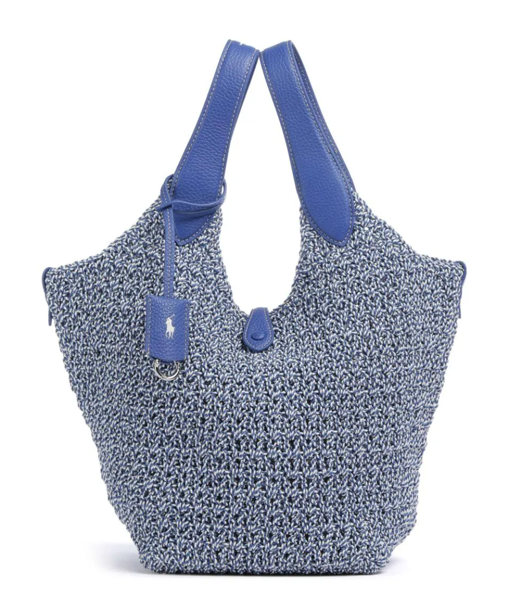 Play Medium Handbag cotton blue/white