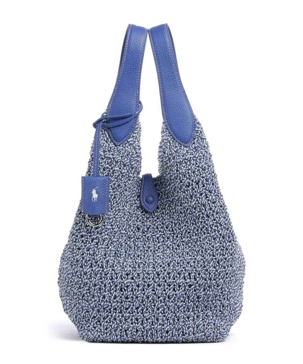 Play Medium Handbag cotton blue/white