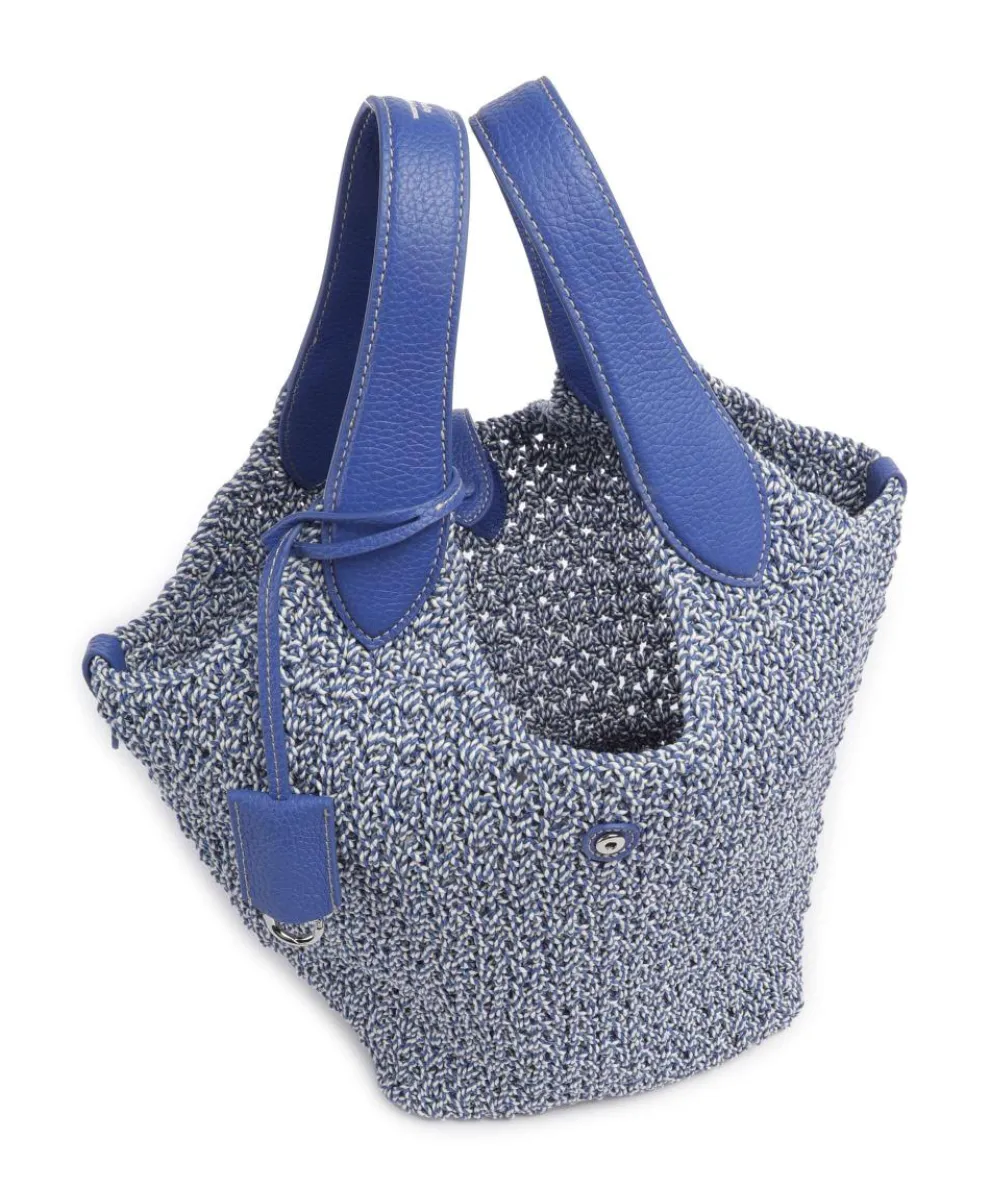 Play Medium Handbag cotton blue/white