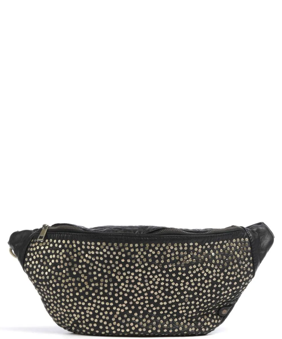Power Parade Fanny pack sheepskin leather black