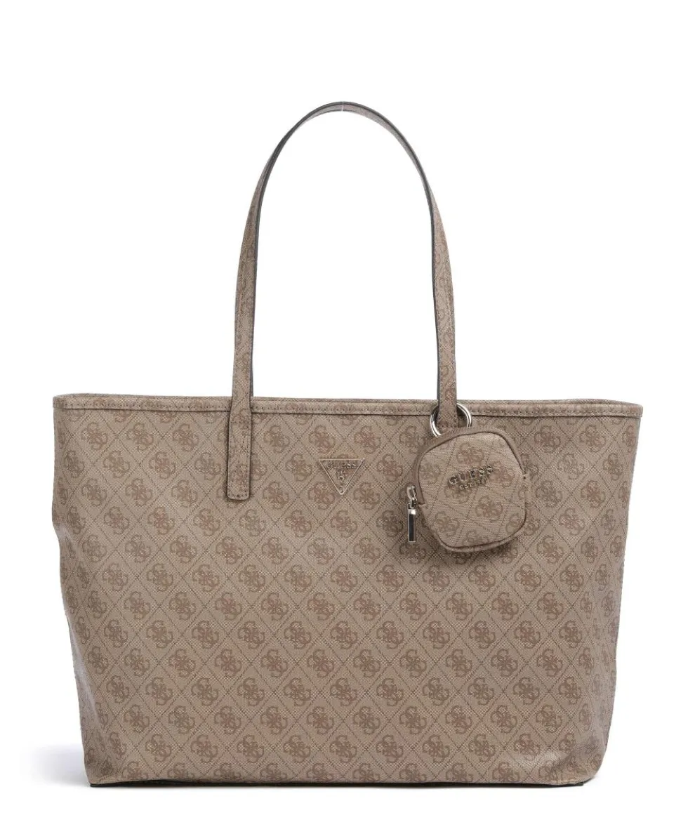 Power Play Tote bag 14″ imitation leather brown