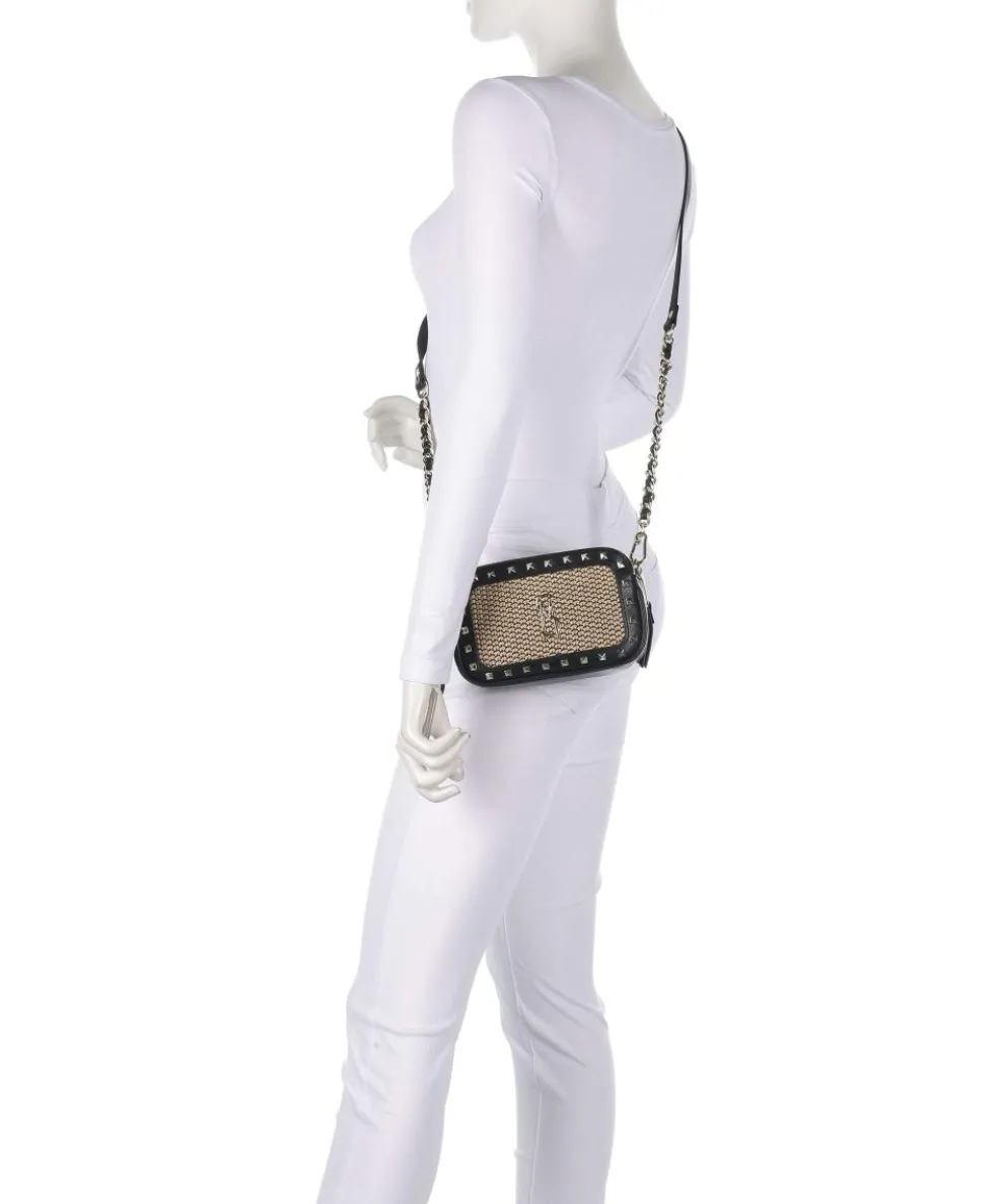 BDAISY-S Crossbody bag paper, imitation leather black/beige