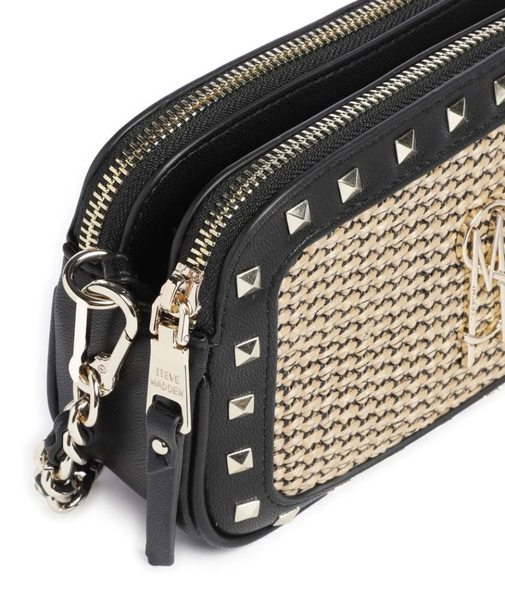 BDAISY-S Crossbody bag paper, imitation leather black/beige