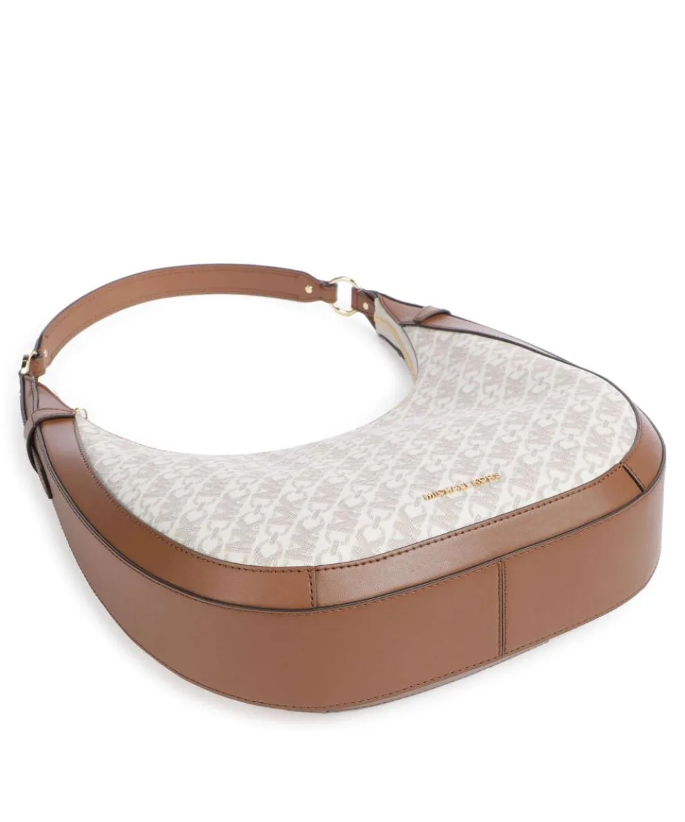 Preston Hobo bag canvas ivory/brown