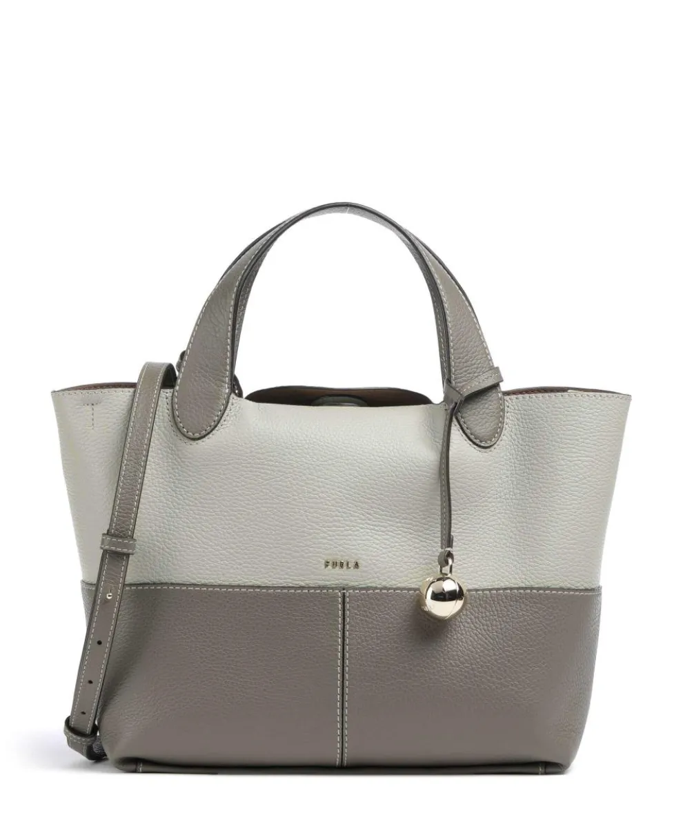 Primrose M Handbag grained leather olive-green