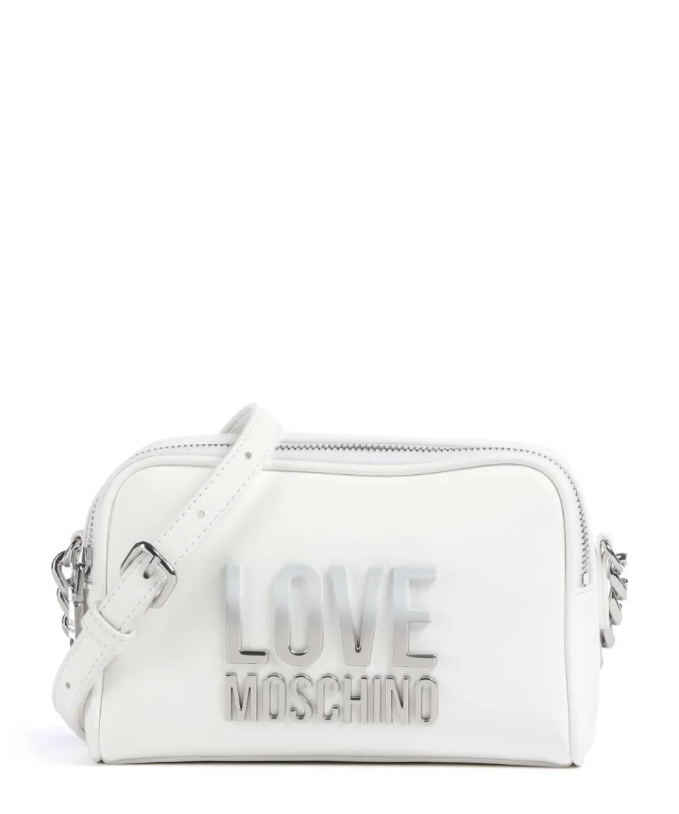Prism Crossbody bag imitation leather white
