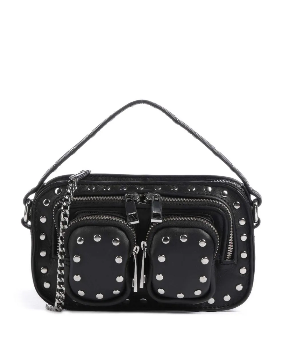 Pure Helena Crossbody bag softly grained calfskin black