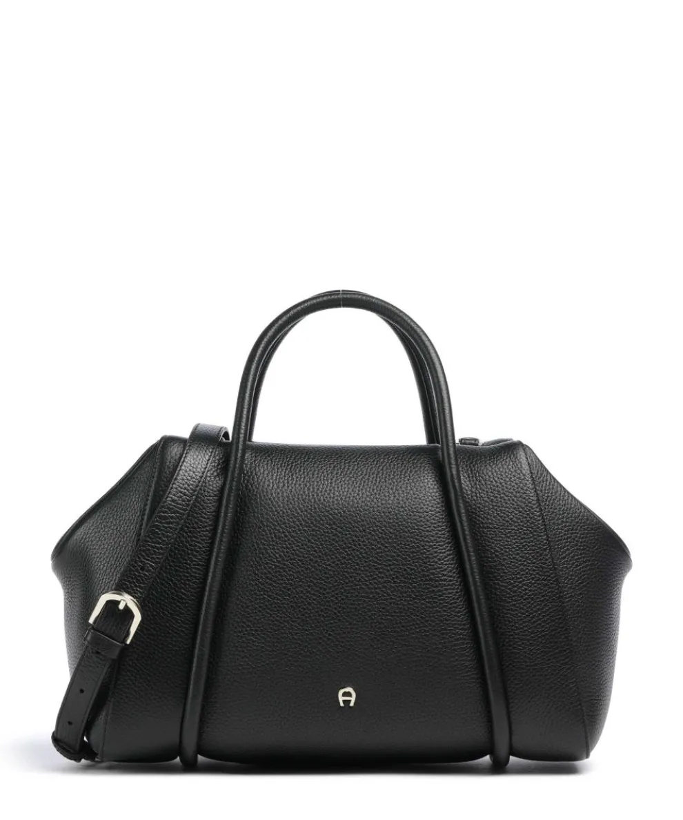 Juliette M Handbag grained cow leather black