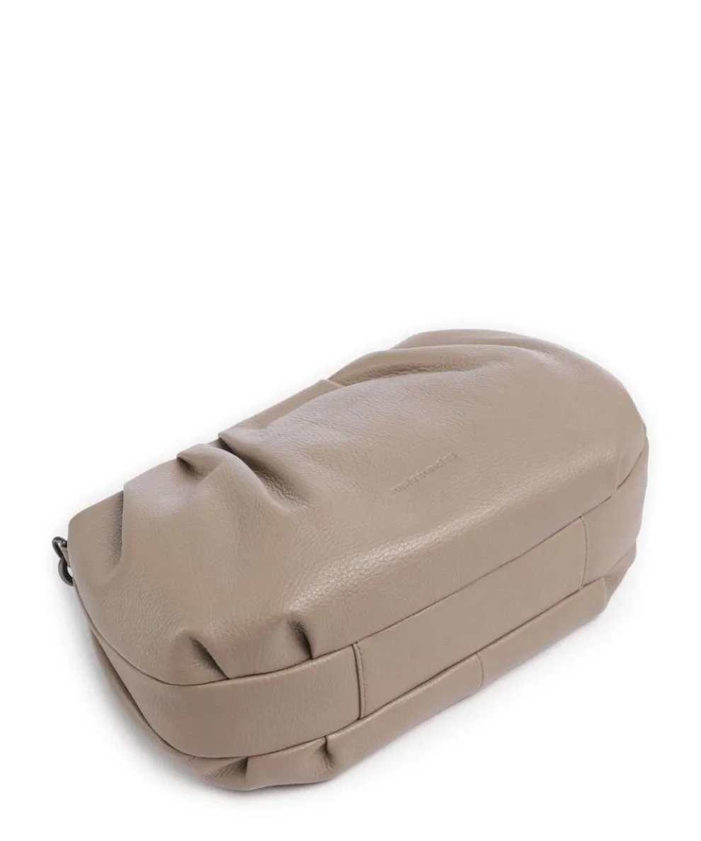 Philocalists Pearl Shoulder bag grained leather beige