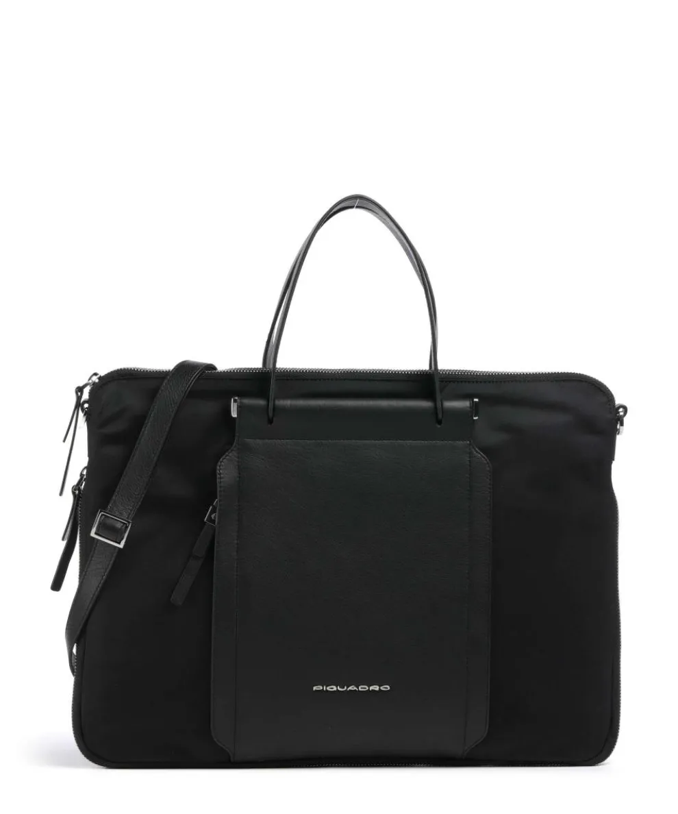 W92T Briefcase 15″ recycled nylon black