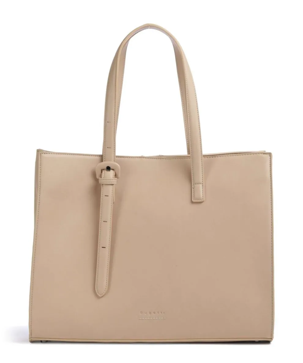 Luna Tote bag 13″ imitation leather beige