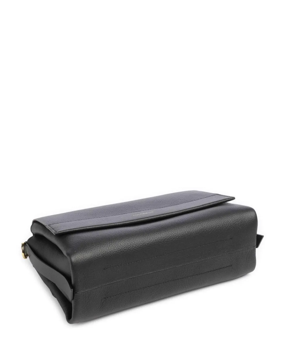 Boheme Grana Double Shoulder bag grained cow leather black