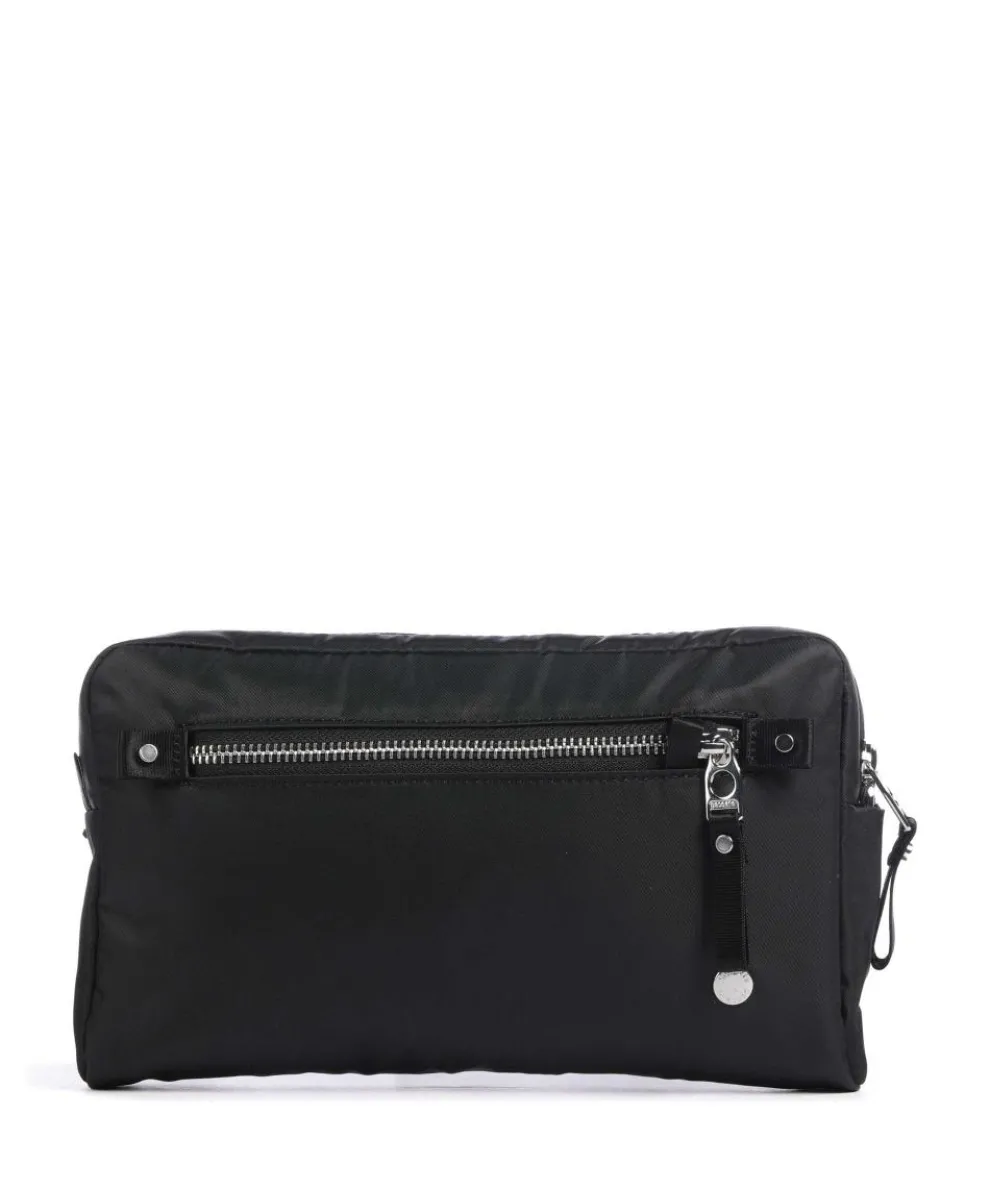 3 in 1 Crossbody bag recycled polyester black
