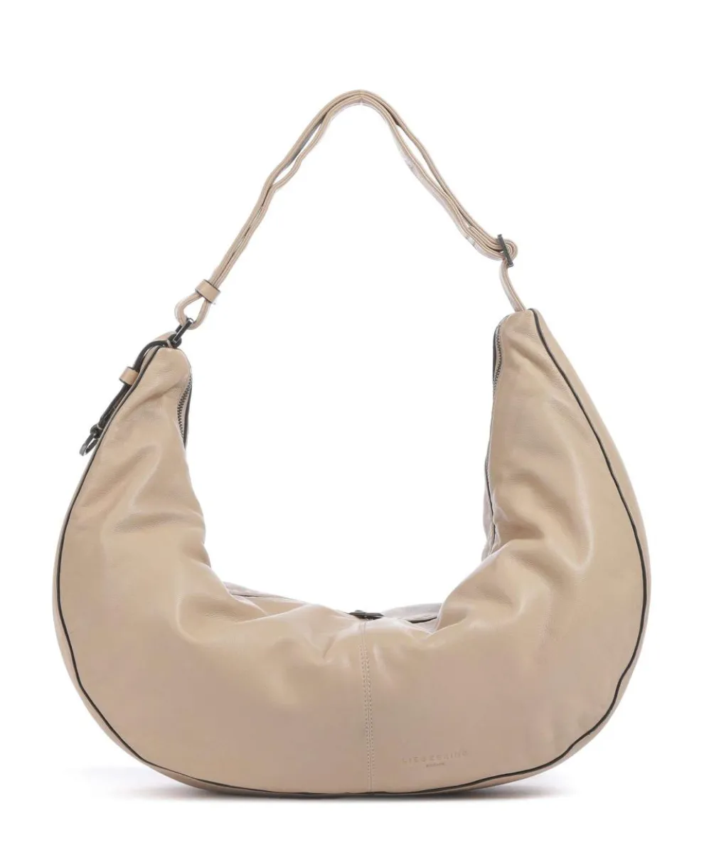 Moon Sheep Natural L Hobo bag sheepskin leather beige