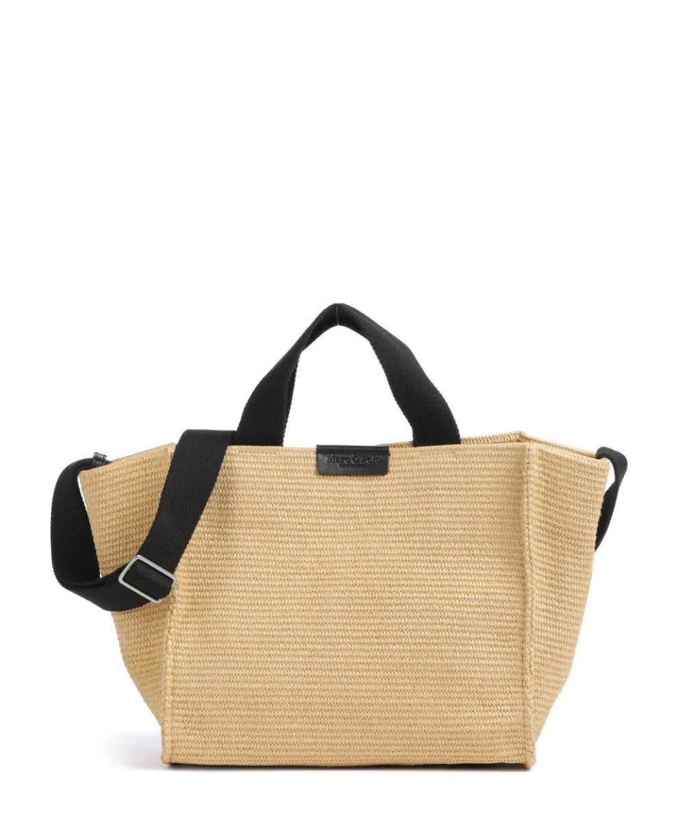 Sarina Tote bag polypropylene beige/black