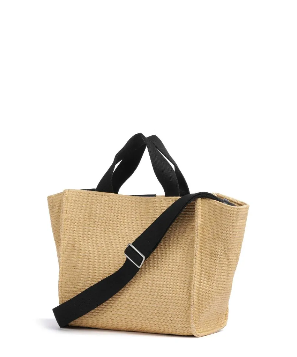 Sarina Tote bag polypropylene beige/black