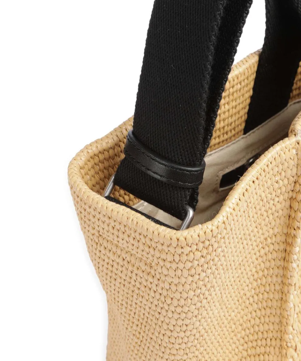 Sarina Tote bag polypropylene beige/black