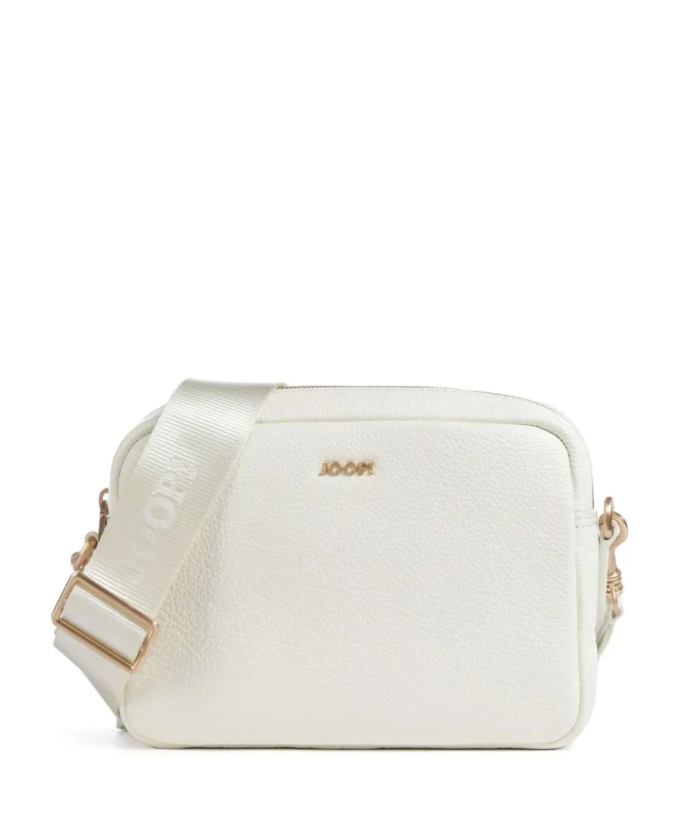 Vivace Cloe Crossbody bag grained leather white