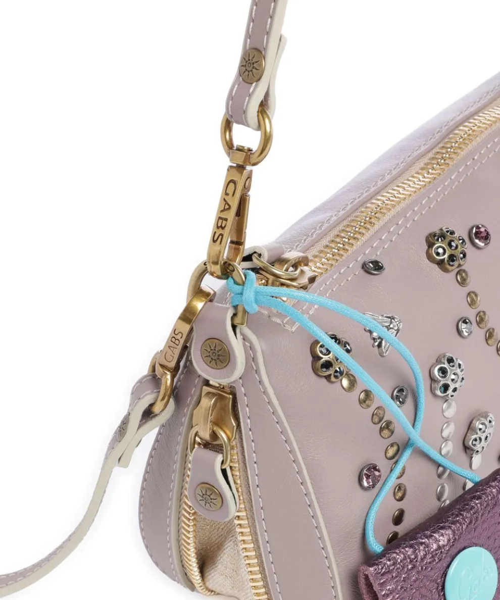 Oceania Pepita Handbag calfskin violet