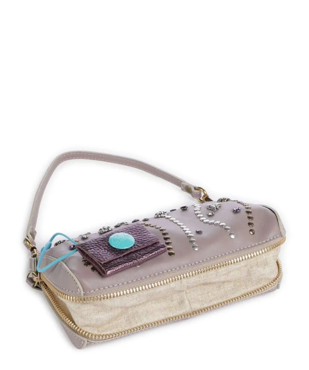 Oceania Pepita Handbag calfskin violet