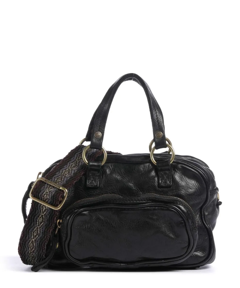 Handbag cow leather black
