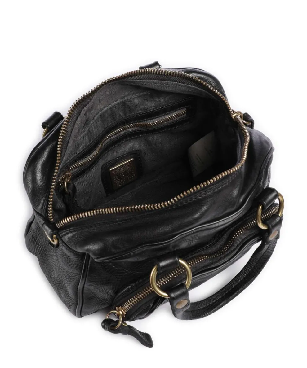 Handbag cow leather black