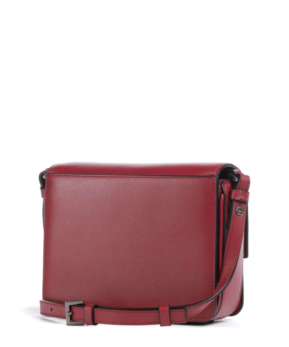 Alex Biker S Crossbody bag cow leather red