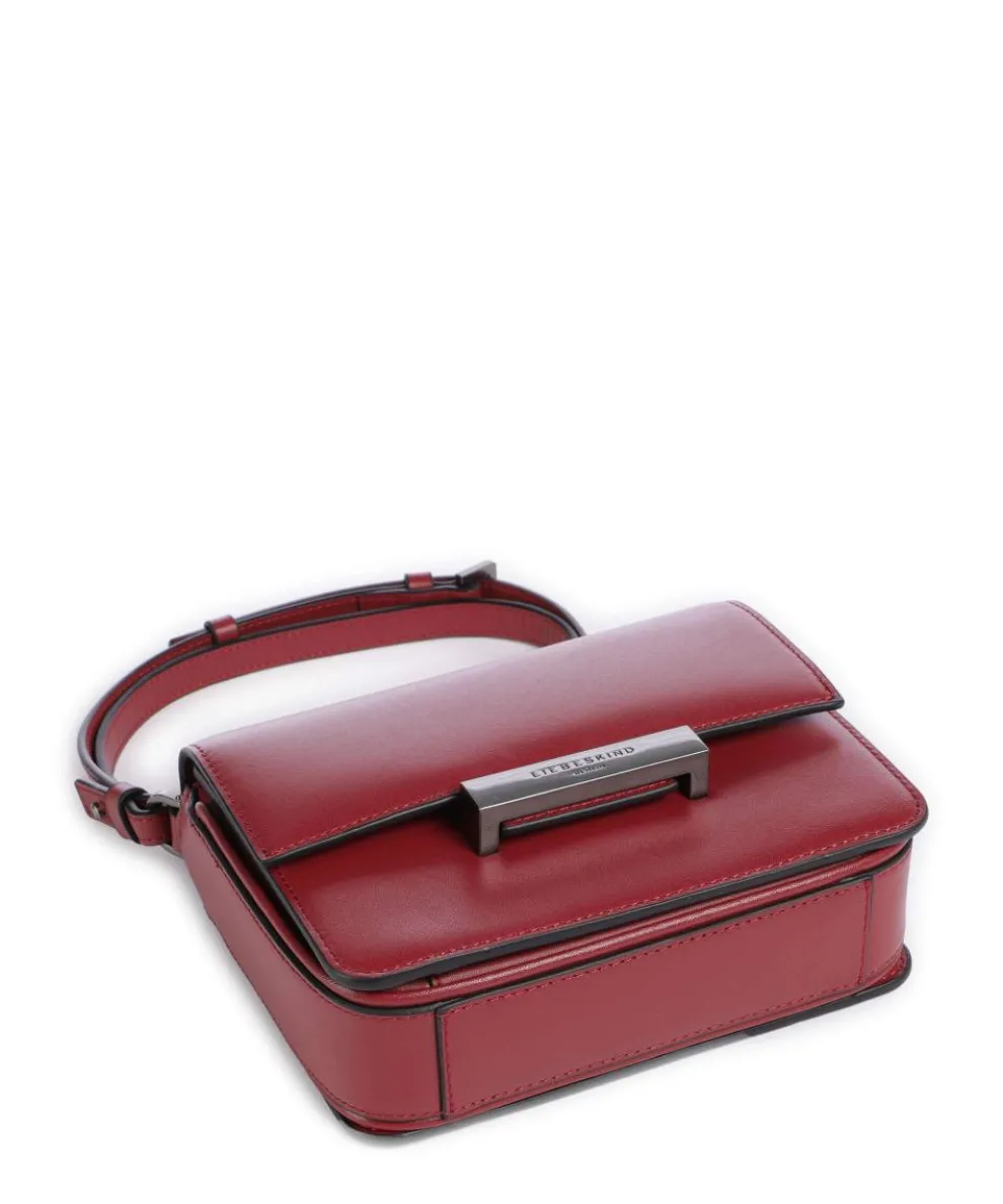 Alex Biker S Crossbody bag cow leather red