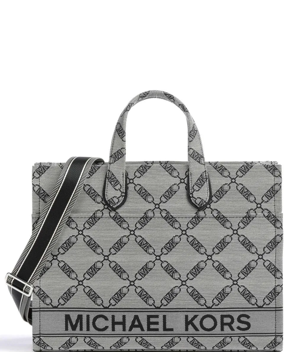 Gigi Handbag canvas grey/black