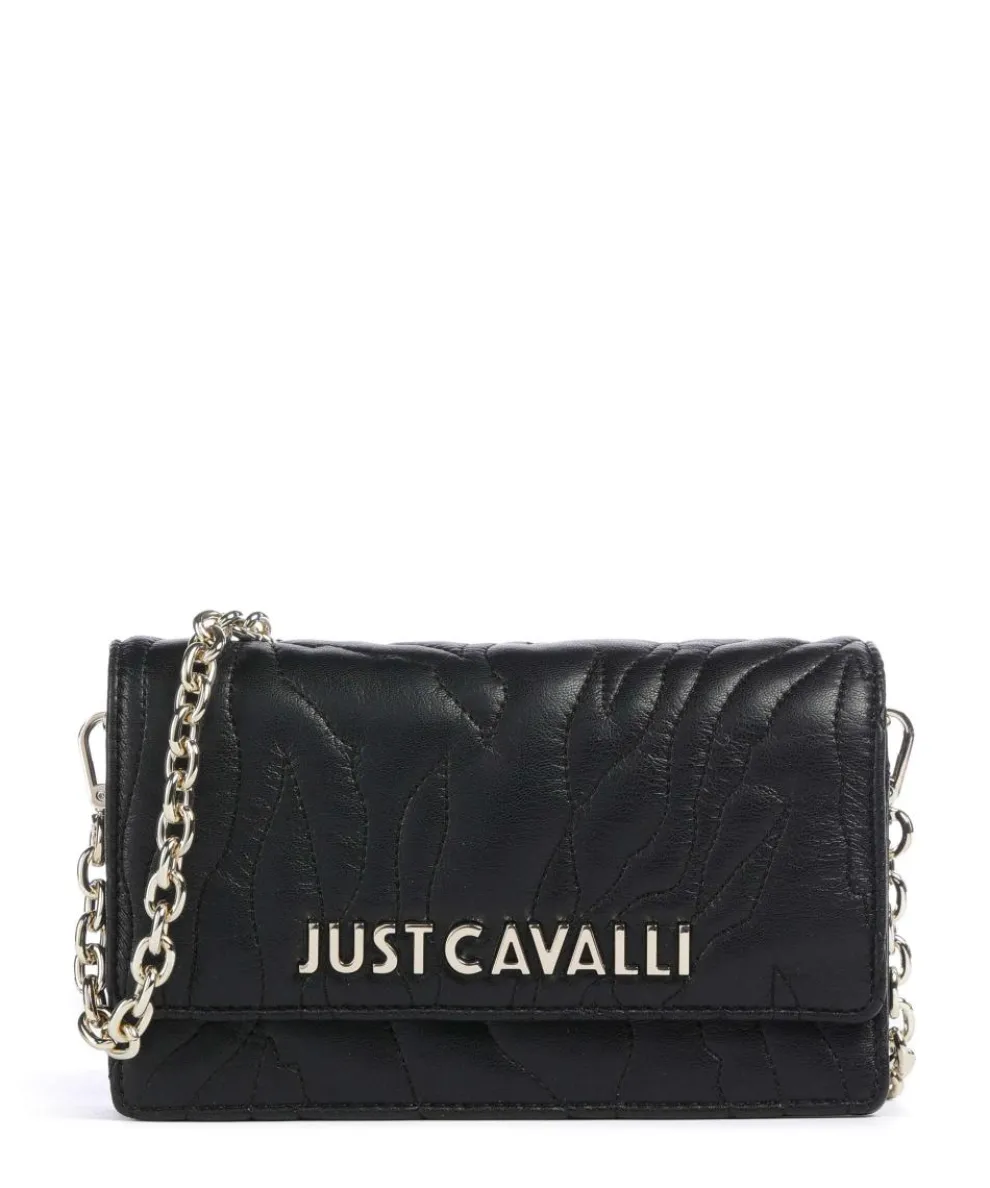 Quilted Zebra Wallet imitation leather black