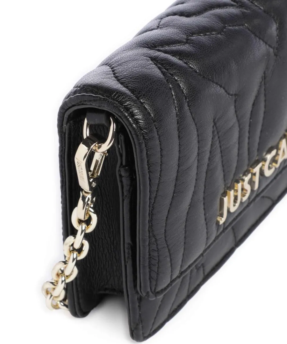 Quilted Zebra Wallet imitation leather black